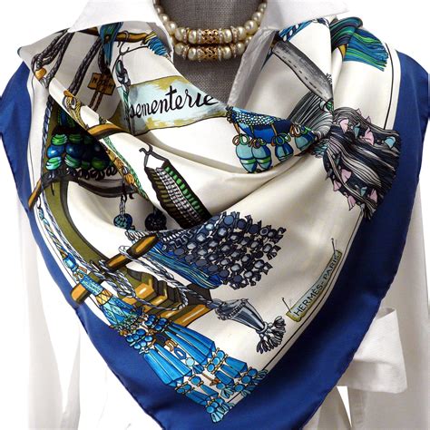 hermes scarf blue white stripe|hermes pleated scarf price.